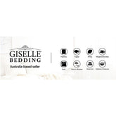 Giselle Heated Electric Blanket Double Washable Fully Fitted Polyester Pad Cover